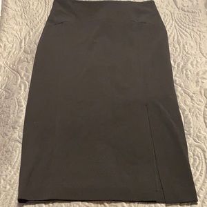 New York and Company Black Pencil Skirt Size 8tall